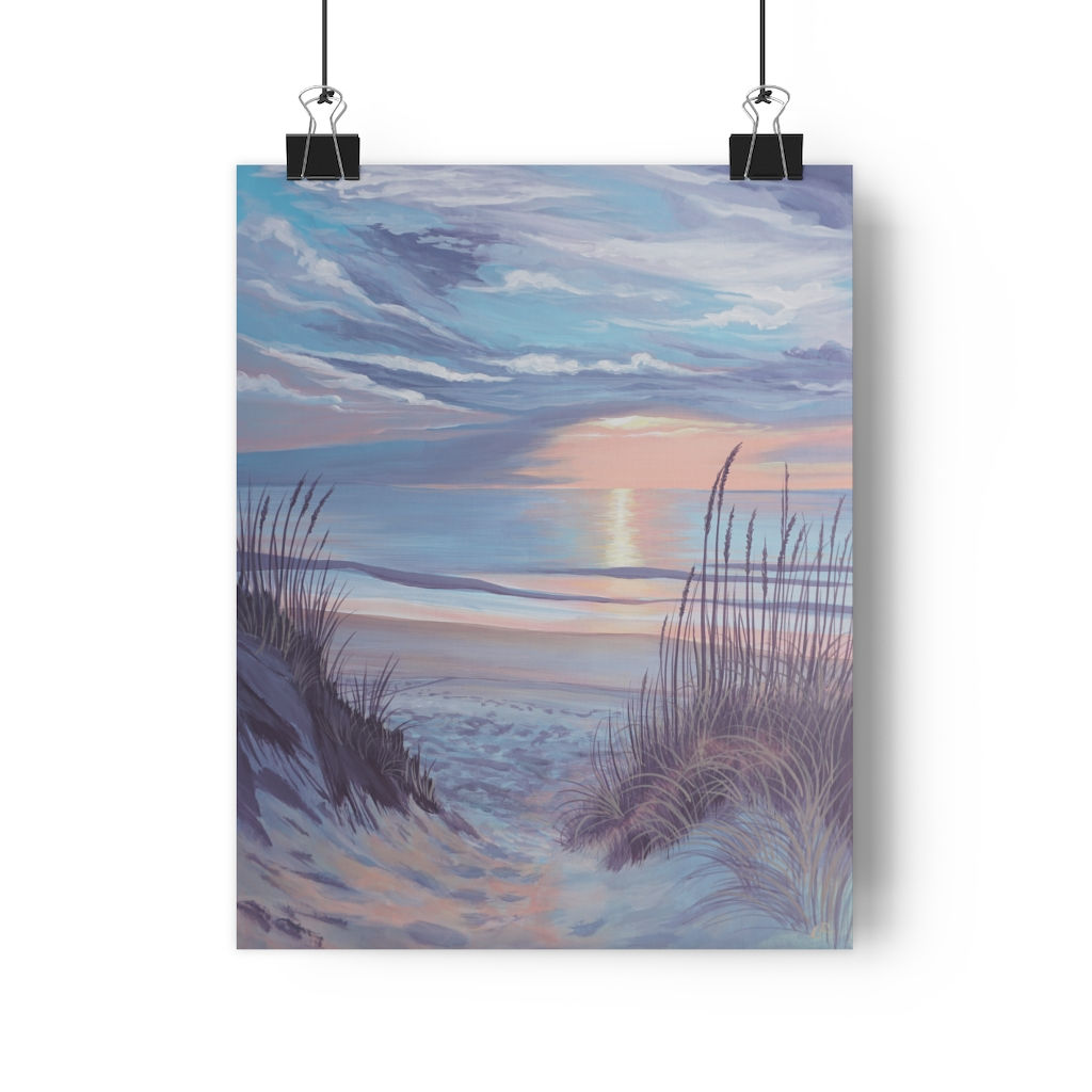 Pastel Grasses - Giclée Art Print 