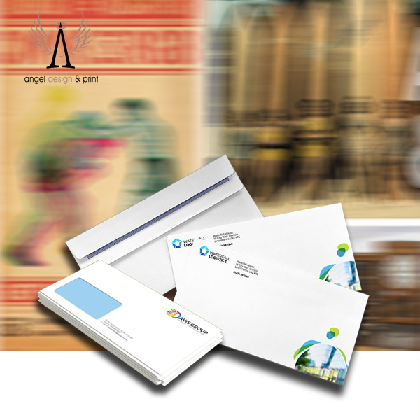 2500 Pack of DL Envelopes printed full colour one side.