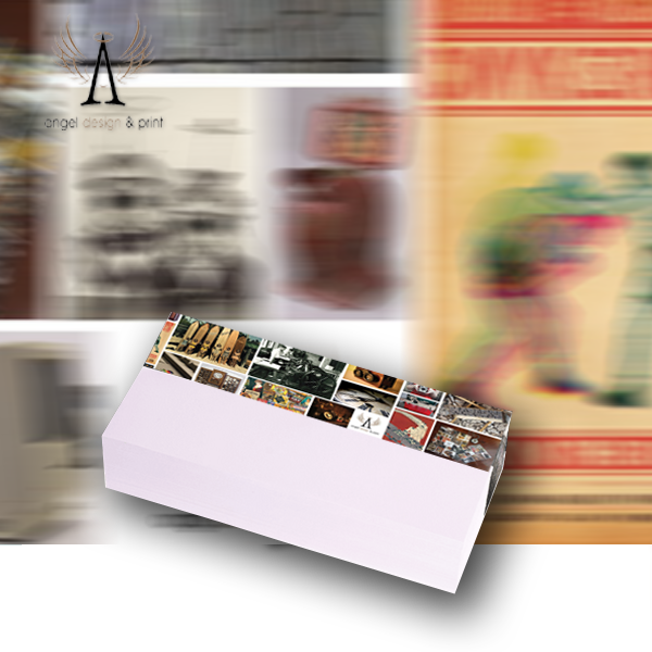 DL Compliment slips, Artwork & Design