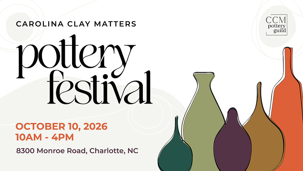 Carolina Clay Matters Fall Pottery Festival