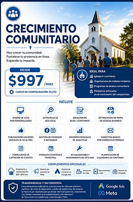 Paquete Crecimiento Comunitario de Remdeus