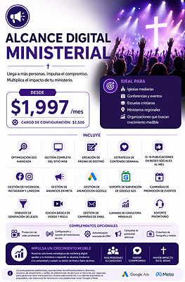 Paquete Alcance Ministerial Digital de Remdeus