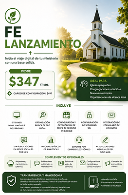 Paquete Lanzamiento de Fe de Remdeus