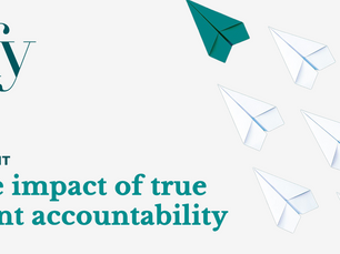 Using accountability and incentives to manage agents effectively