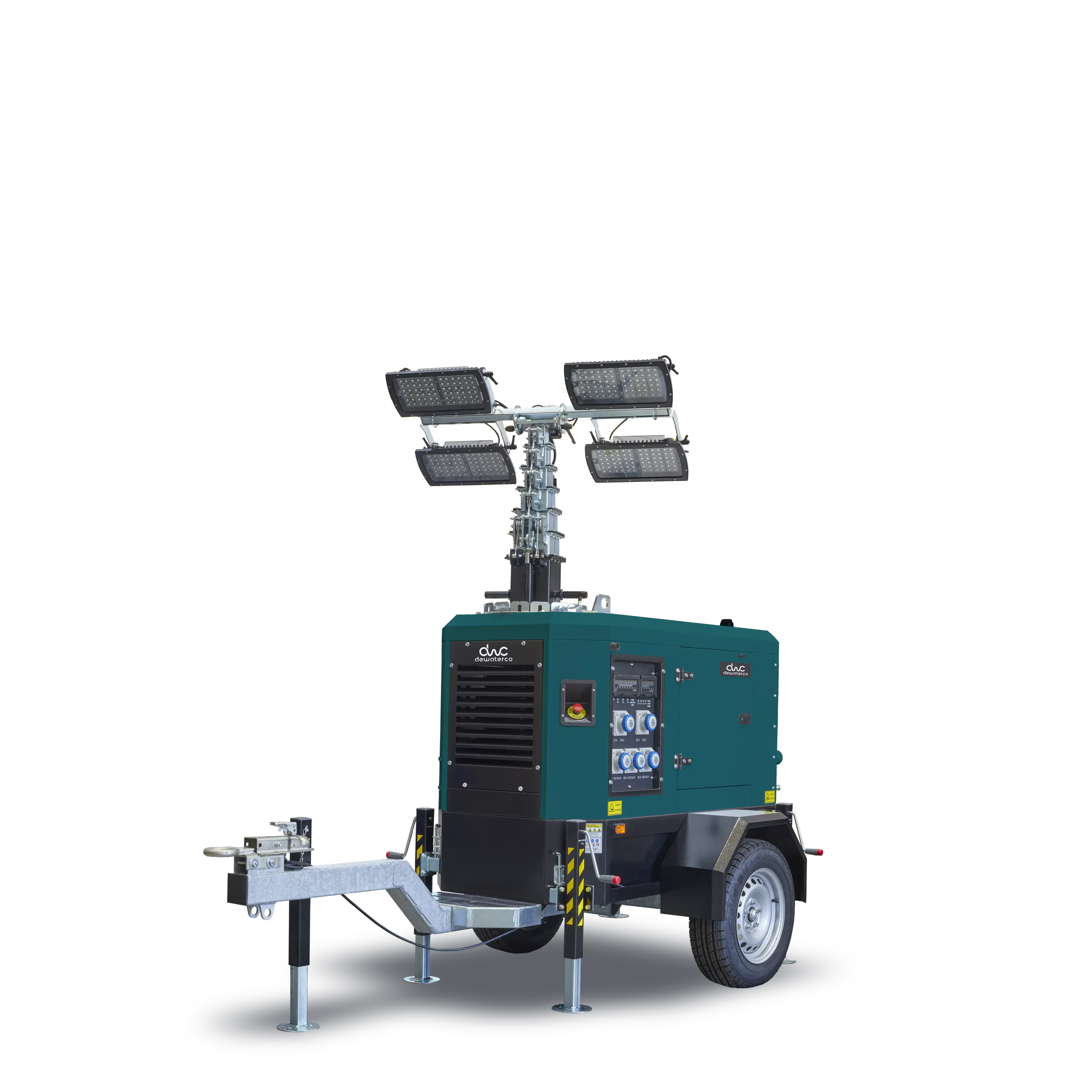 Titan - light tower for industry and costruction sites - 180k lumen