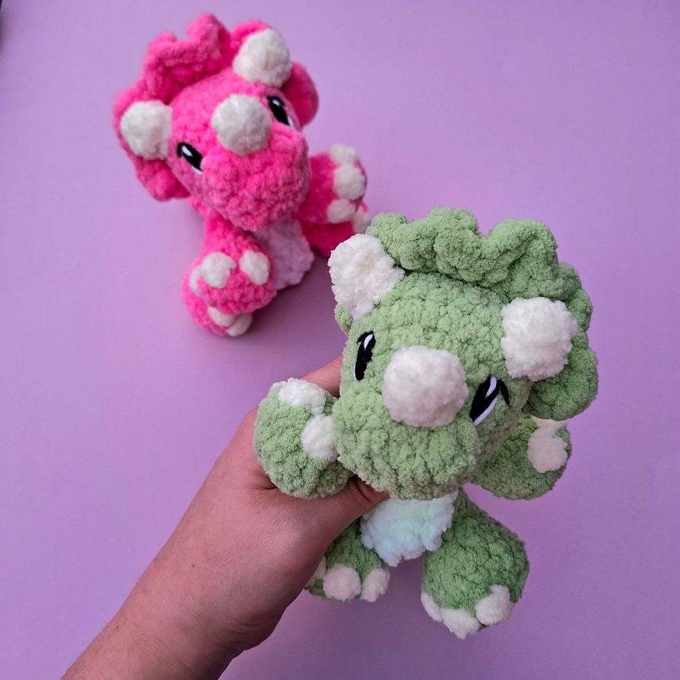 DYO "Tiny de baby triceratops"