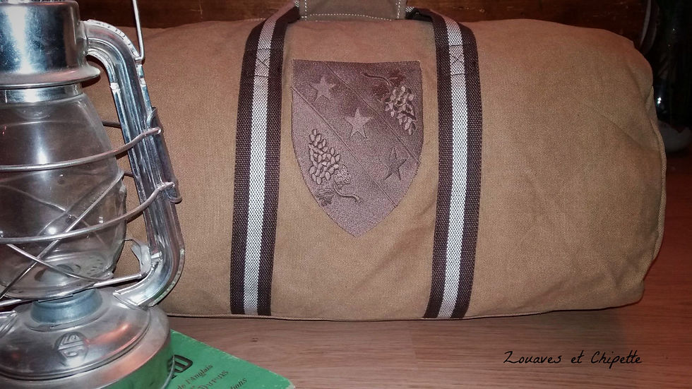 Miniature : Sac de voyage grosse toile de coton