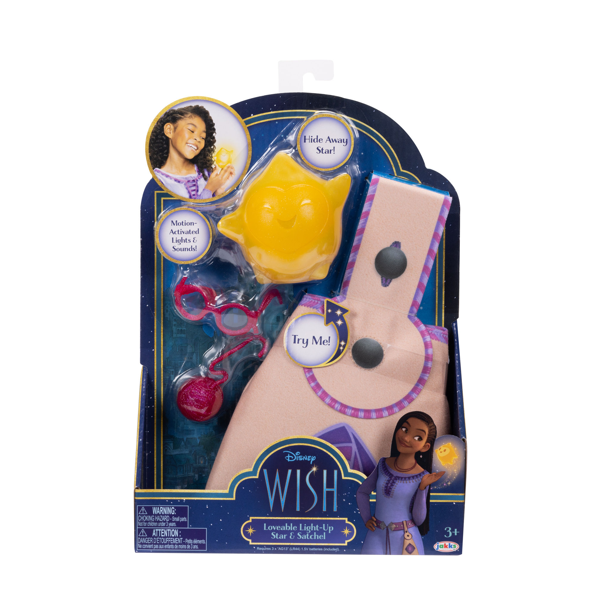 Disney Wish Loveable Light-Up Star & Satchel
