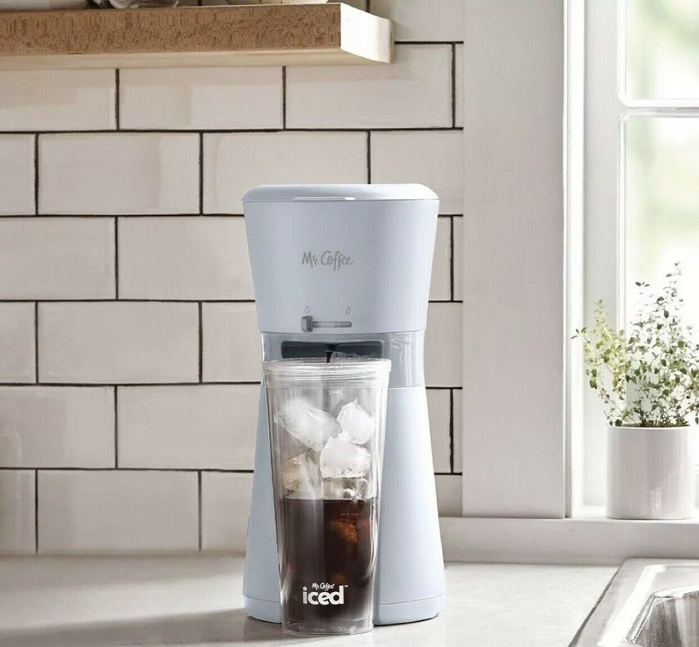 Thumbnail: Mr. Coffee Iced Coffee Maker with Reusable Tumbler and Coffee Filter