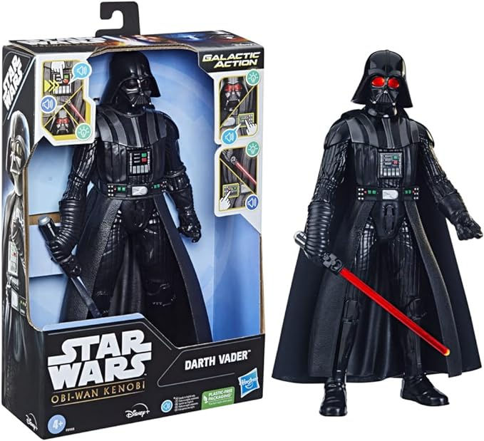 Thumbnail: Star Wars: Obi-Wan Kenobi Darth Vader Toy Action Figure for Boys and Girls Ages