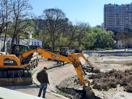 Очистка малого озера