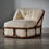 Thumbnail: Woven Wood Cocoon Lounge Chair