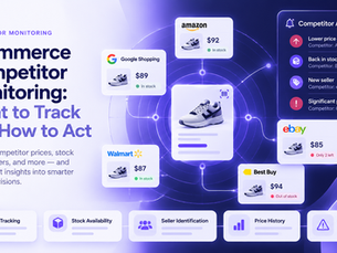 Ecommerce competitor monitoring across prices, stock, sellers and marketplaces