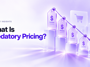 Predatory pricing explanation showing aggressive price cuts, competitor exit and later price increases