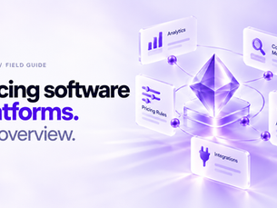 Pricing software platform with competitor data, pricing rules, automation, integrations and analytics