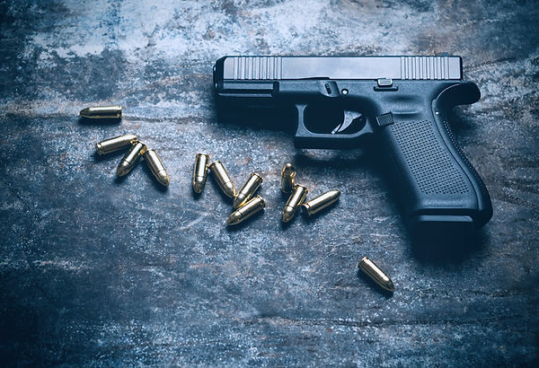 gun with bullets