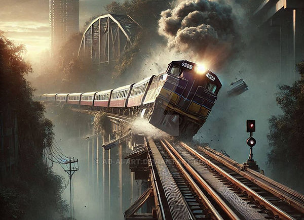 train off the tracks