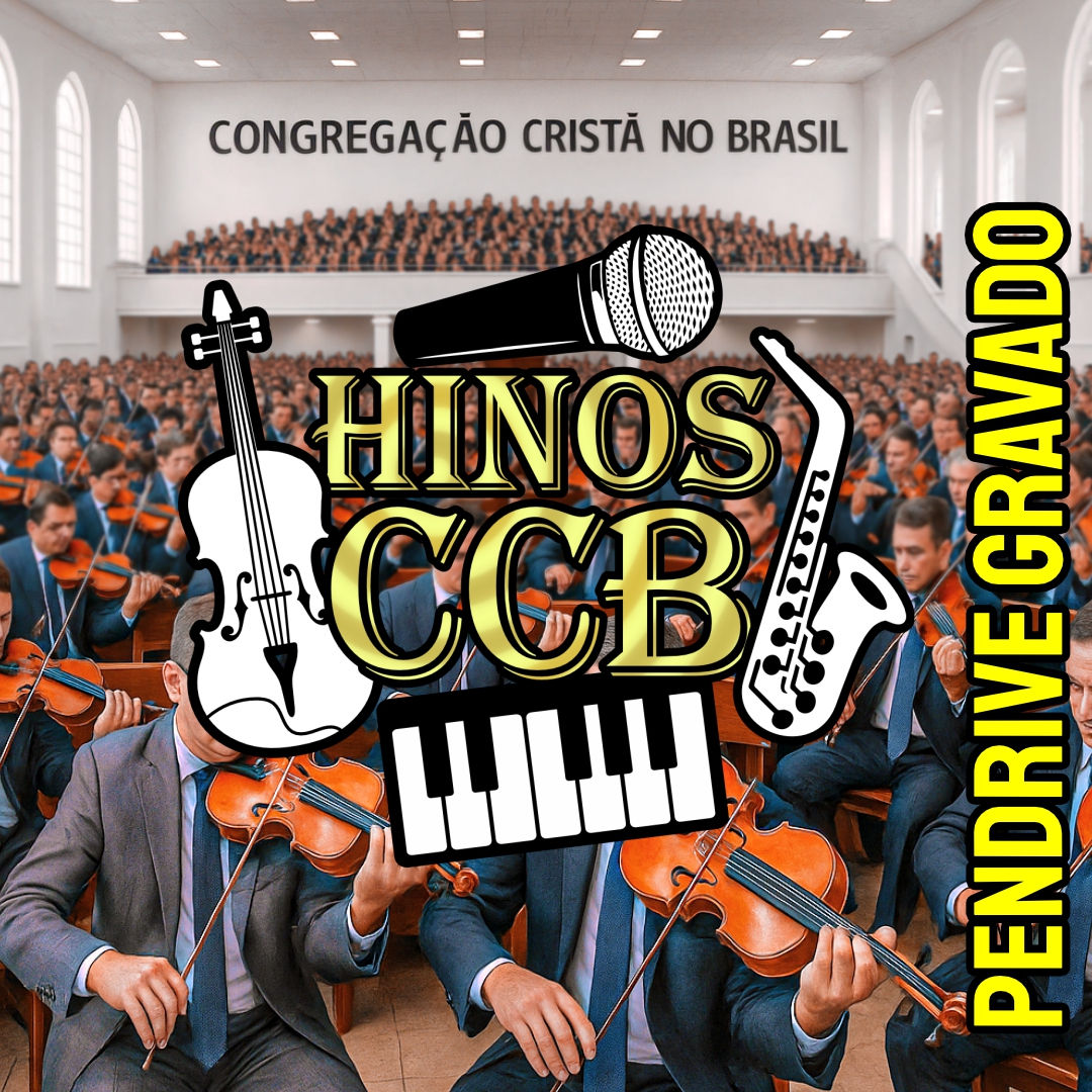 PENDRIVE GRAVADO HINOS CCB +480 MUSICAS