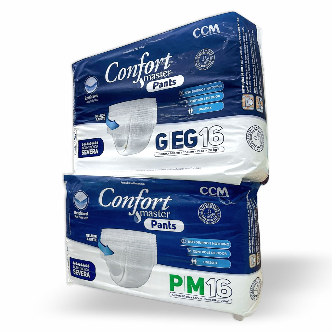 FRALDA GERIATRICA CONFORT MASTER PANTS JUMBO