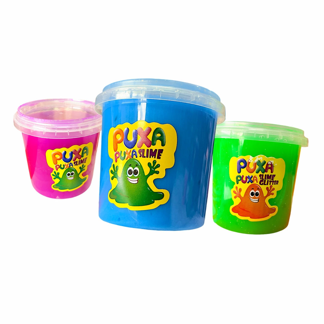 SLIME COLORIDO PUXA PUXA 180g