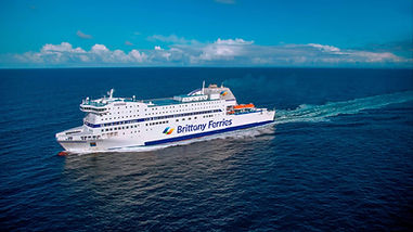 Ferry Brittany Ferries en mer