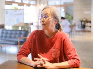 今のこの「何もない空間」がいい（NPO法人 総社商店街筋の古民家を活用する会 理事長　金丸 由記子さん）