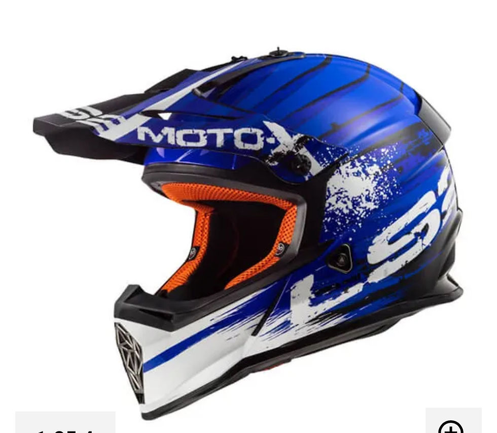 Thumbnail: Ls2 mx437 Fast Gator in Blue