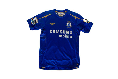 Maillot Chelsea 2005-2006 Domicile - Taille M Hommes, Umbro, Bleu - Occasion En Parfait état