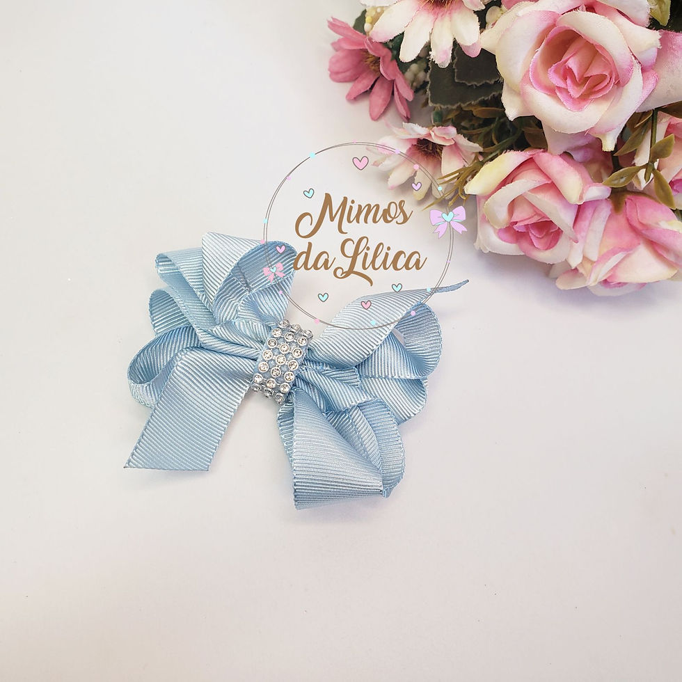 Laço Infantil Boutique Duplo P