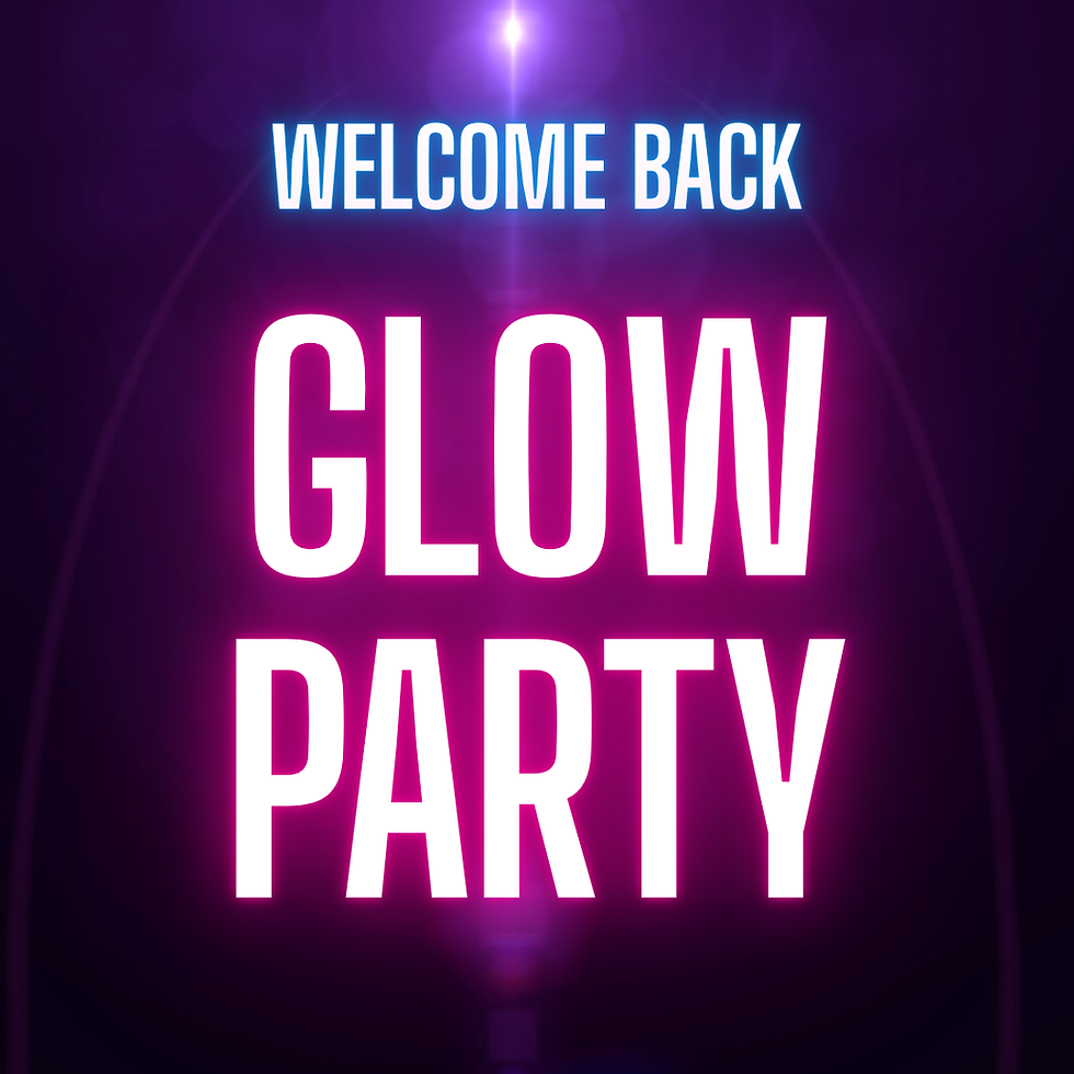 🌈KIDS CLUB WELCOME BACK GLOW PARTY!🌈