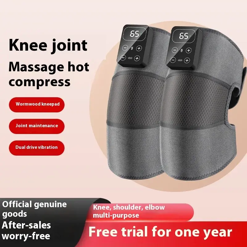 Thumbnail: Professional Electric Knee Massager Multi-Functional With Joint Protector warmth