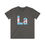Thumbnail: La! Fitted Lightweight V-Neck T-Shirt (Trans Flag Text)  