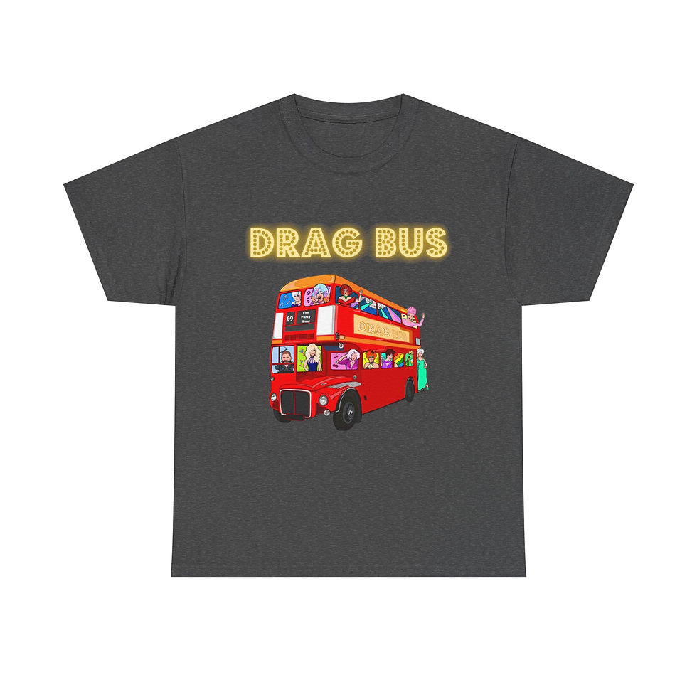 Thumbnail: Dragbus Animated Heavy Cotton Tee 