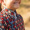 Thumbnail: Jaali Print Shirt - Blue & Red