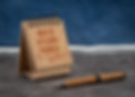 February - Black History Month, handwriting in a desktop calendar, an annual observance or
