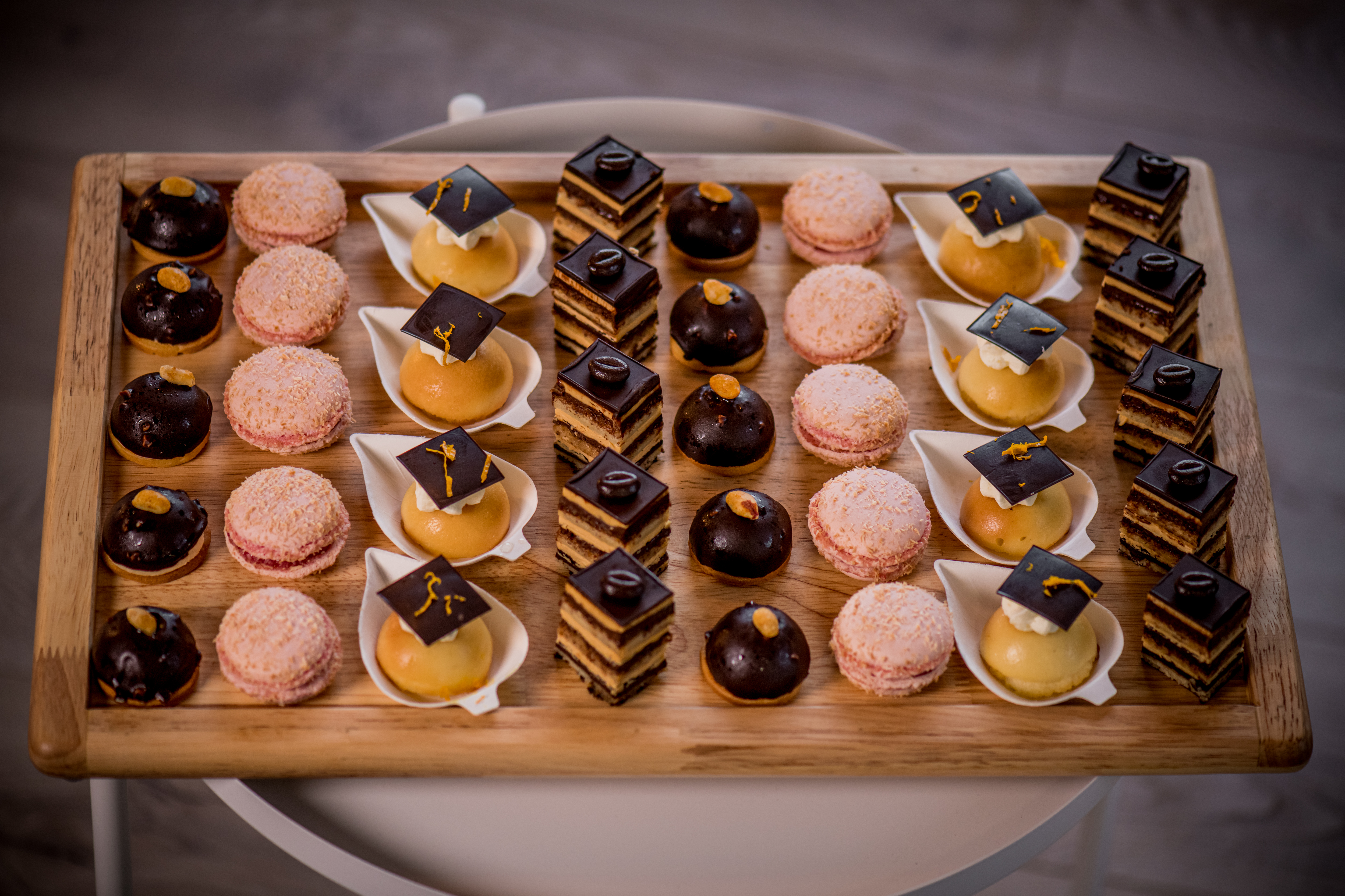 Arranged Food and Objects