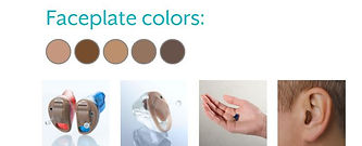 Completely-in-Canal (CIC) Hearing Aid options