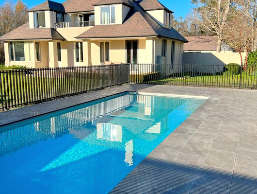Aluminium pool fencing installed by Designer Gates in Christchurch