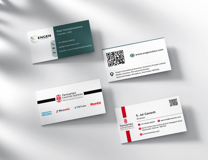 Business card designers Bangalore