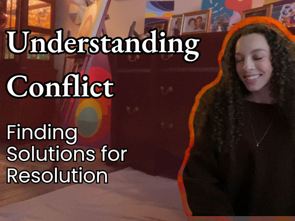 Understanding Conflict