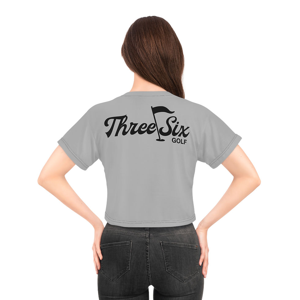 Thumbnail: 3Six "Hit The Pin" Crop Tee