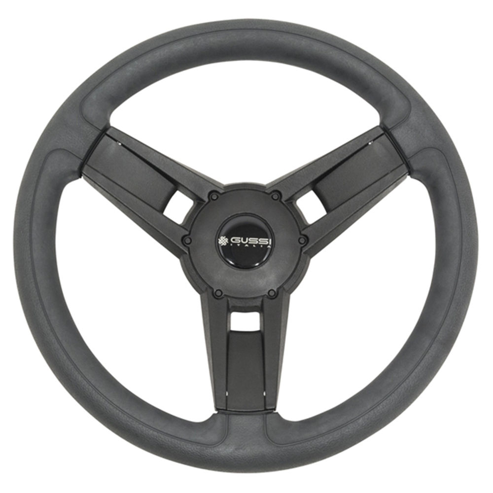 Giazza Steering Wheel - w/Club Car Precedent ADAPTER - Black