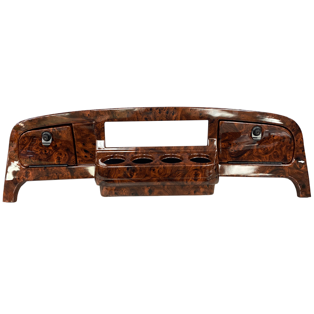 Dash Cover Assembly - EZGO TXT - 2014+ / Burled