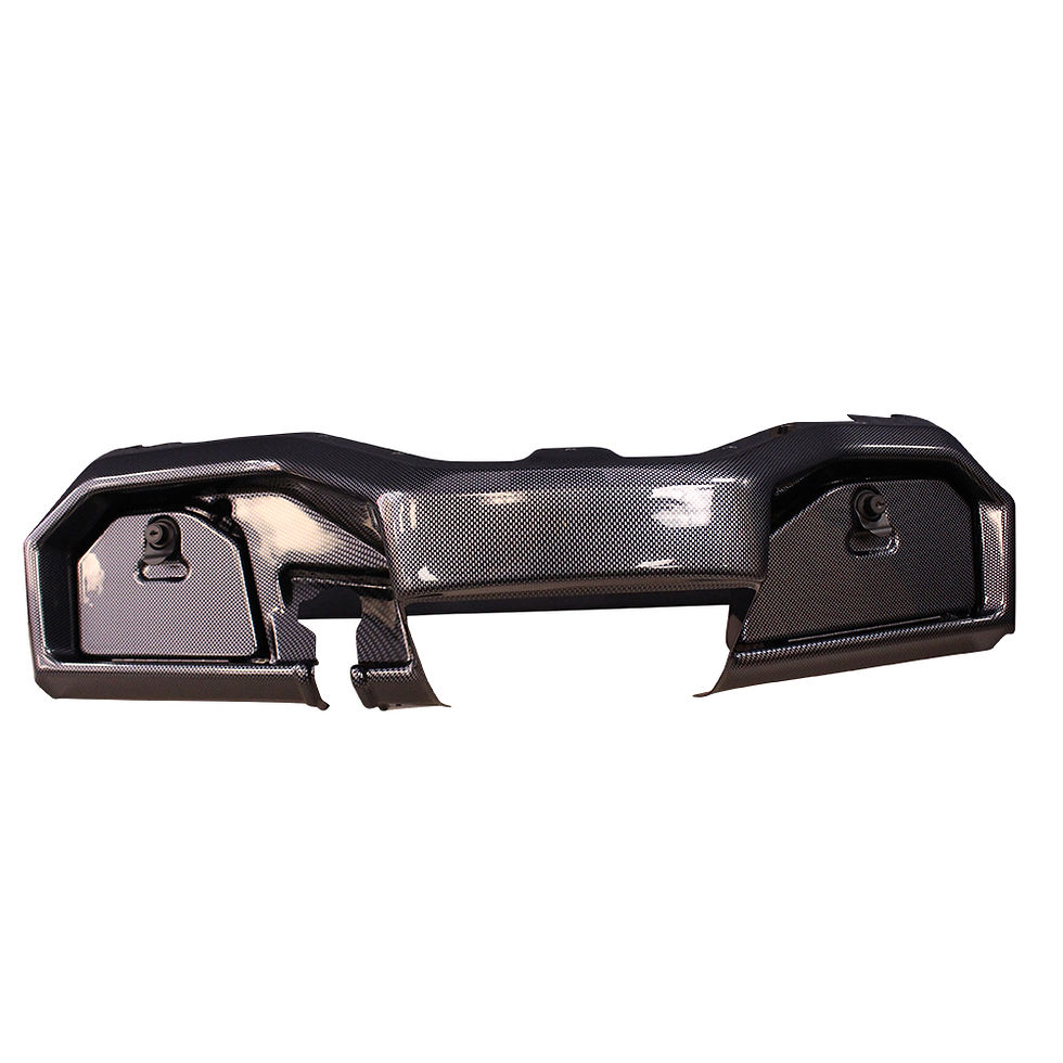 Dash Cover Assembly - Yamaha Drive 2 - 2017+ / Carbon Fiber