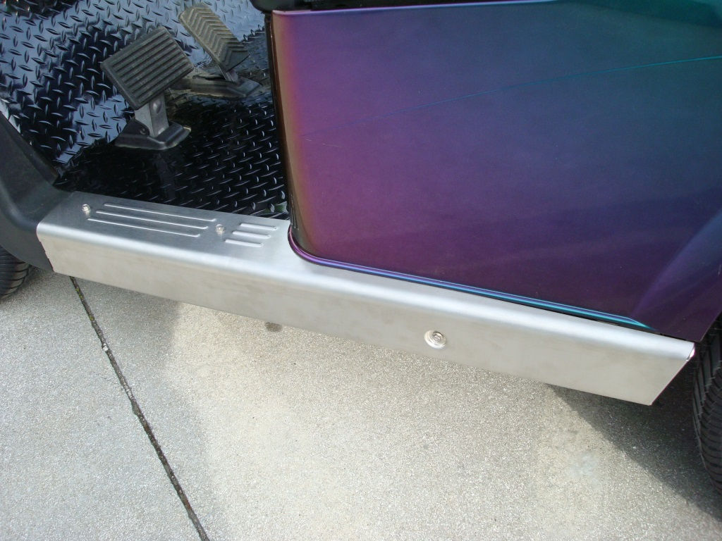 Rocker Panel - EZGO RXV - Stainless Steel - Pair