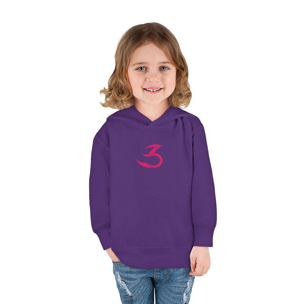 Thumbnail: 3Six Toddler Fleece Hoodie
