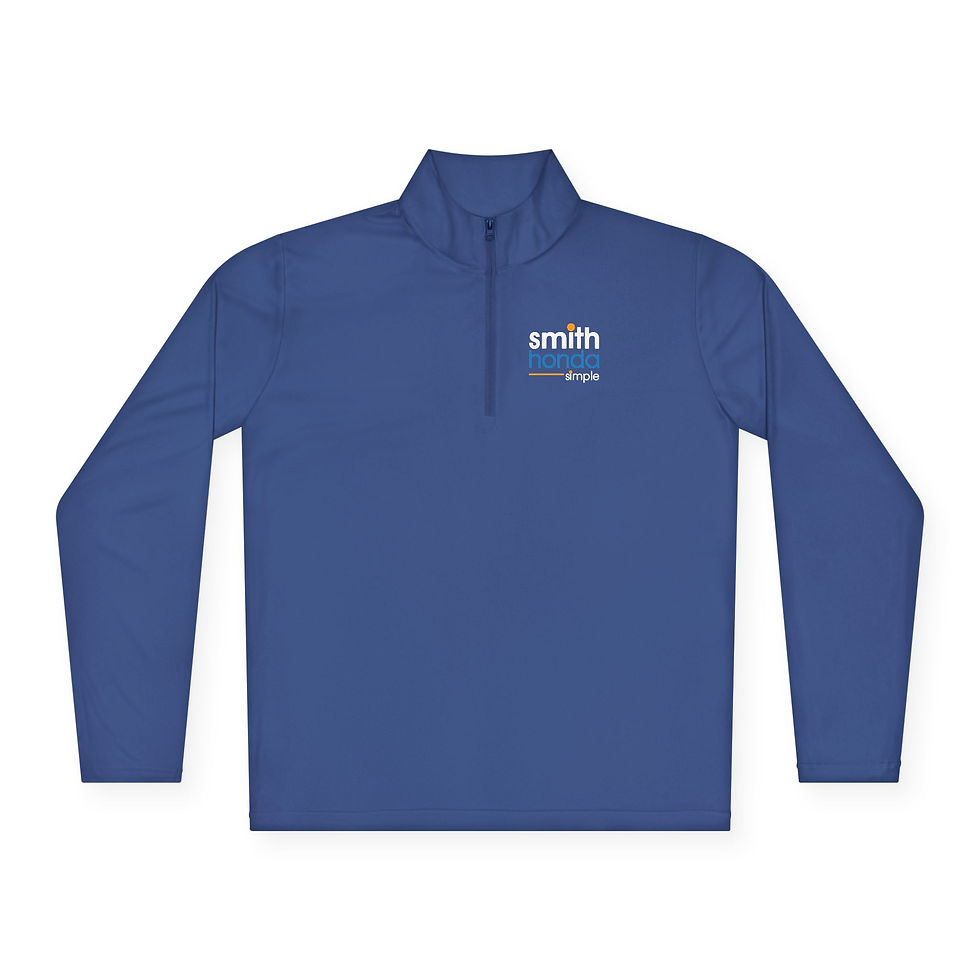Thumbnail: Smith Honda Men's Quarter-Zip Pullover