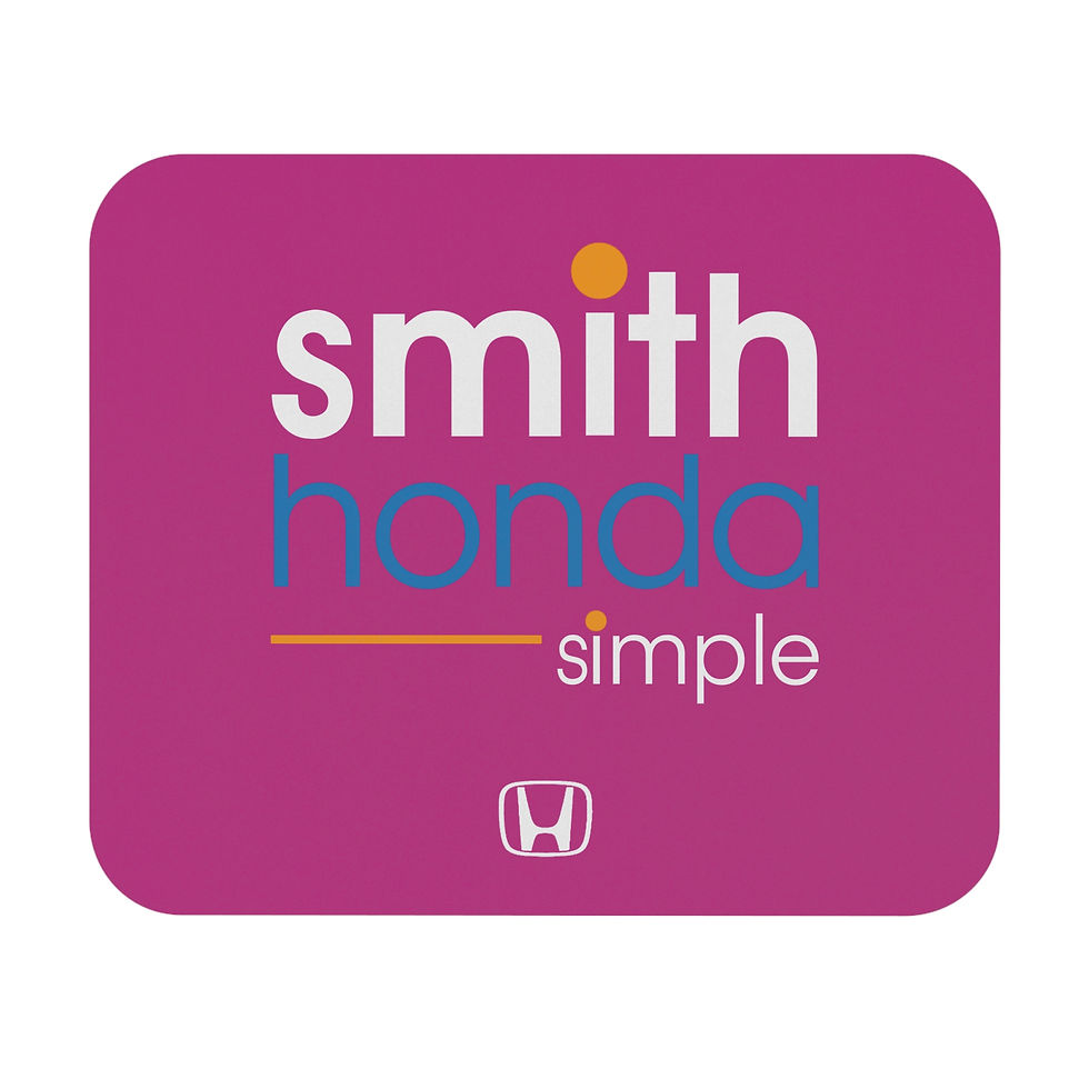 Smith Honda Mouse Pad - Pink
