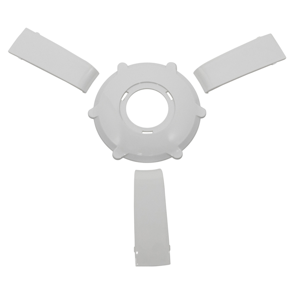 Giazza Insert Cap & Spoke Set - White