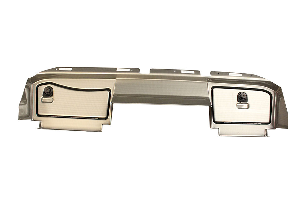 Dash Cover Assembly - EZGO RXV - 2008-2015 - Titanium